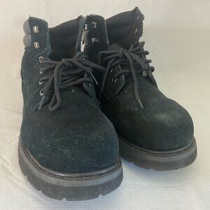 Brahma Combustion Steel Toe Work Boots Men's Sz 12 Black